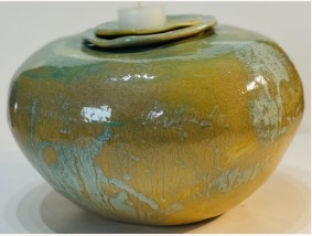 Urne Bougie verte