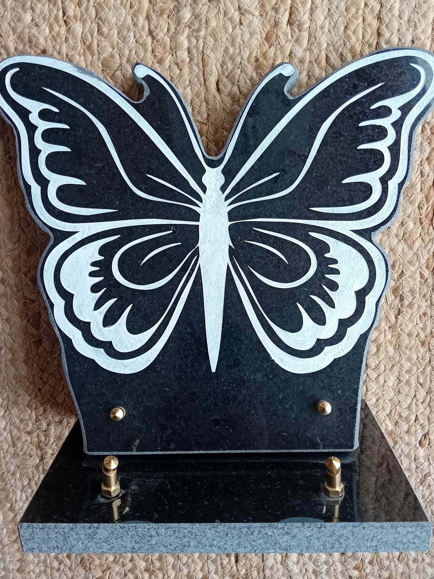 Plaque Papillon 30x30