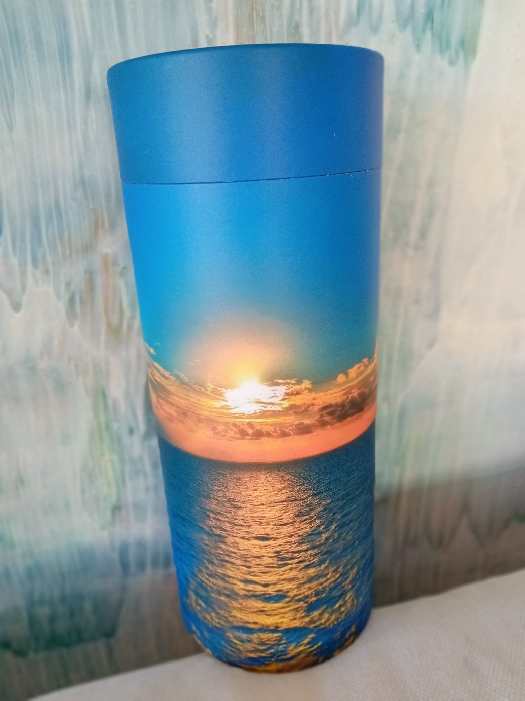 Urne Coucher de soleil bord de mer